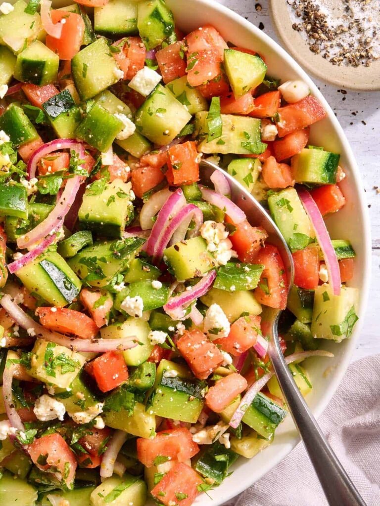 Cucumber Tomato Salad — tip 1