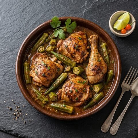 Frango com Quiabo