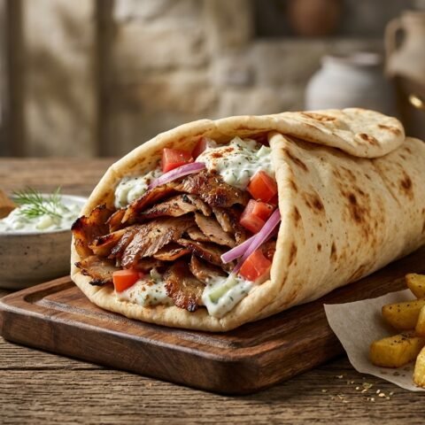 Greek Pork Gyro