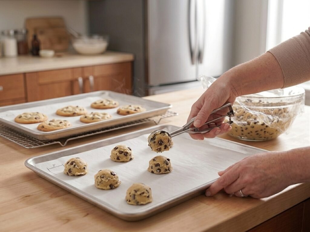 Classic Chocolate Chip Cookies - Scoop, space, and bake to the right doneness