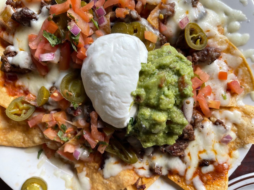 Loaded Nachos - Build real flavor into the meat