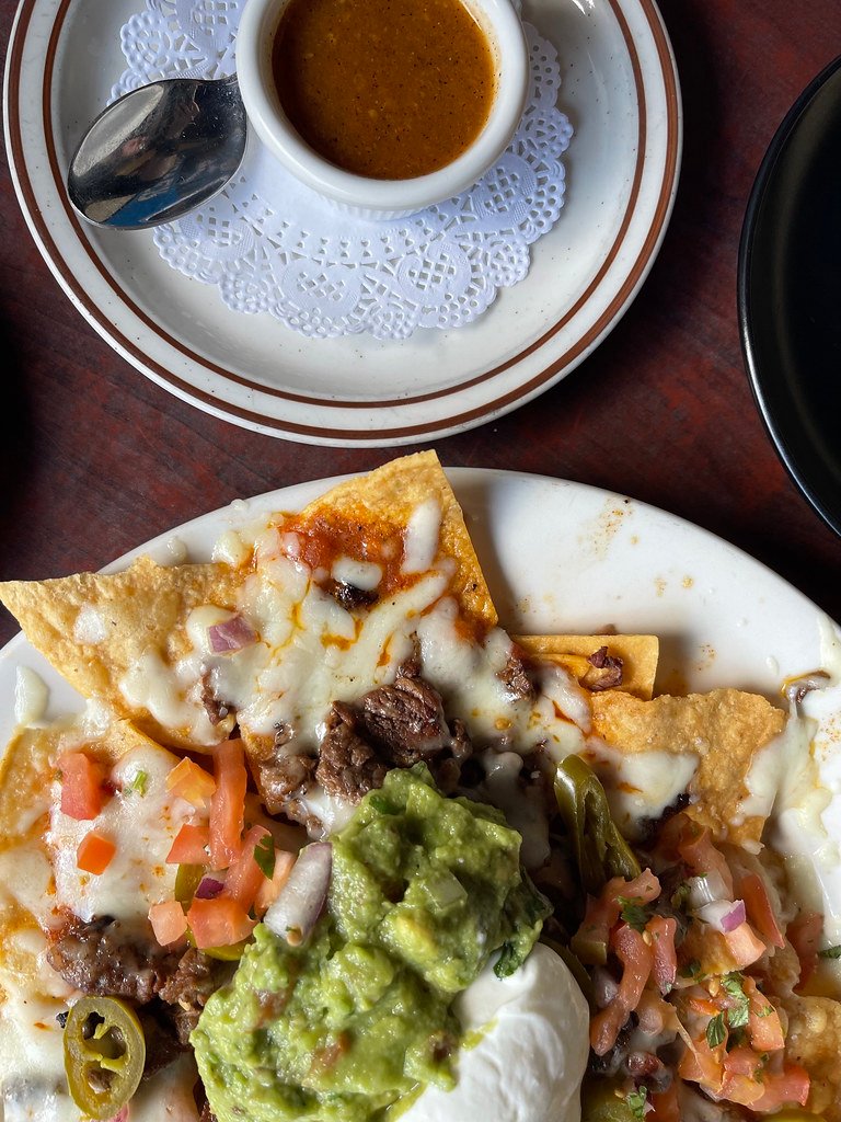Loaded Nachos - Warm your baking sheet mindset: layer, don't dump