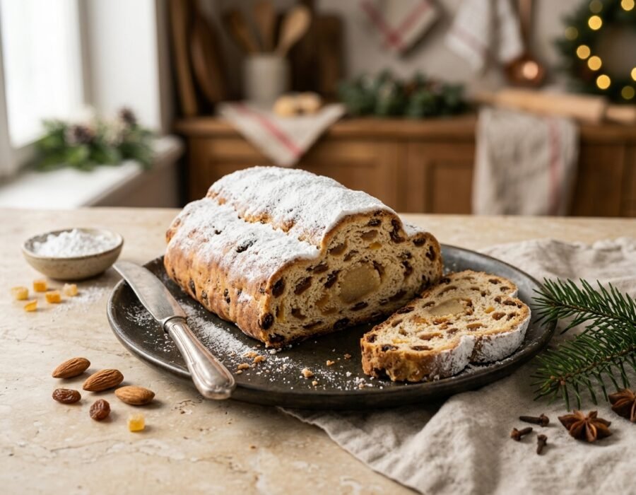 German Christmas Stollen