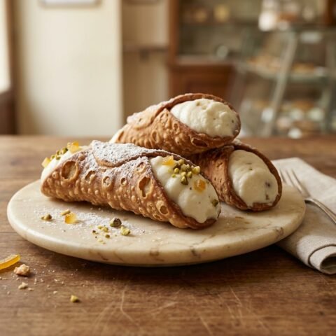 Classic Italian Cannoli