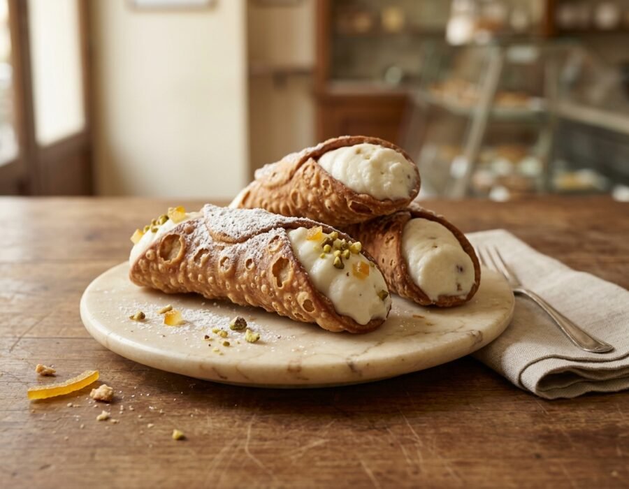 Classic Italian Cannoli