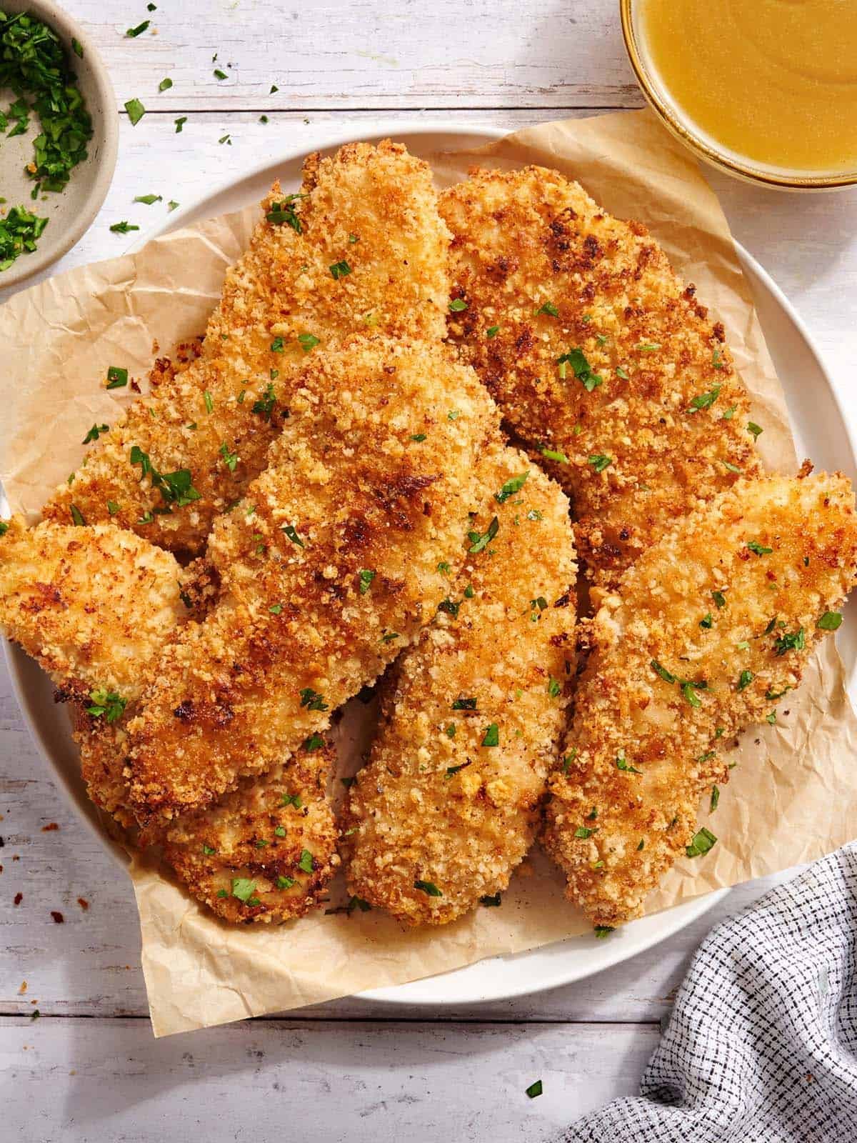Crispy Oven Baked Chicken Tenders Recipe