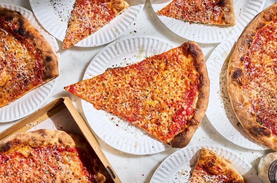 Friends Enjoying A Stress Free Pizza Party With Homemade Pie A5d4