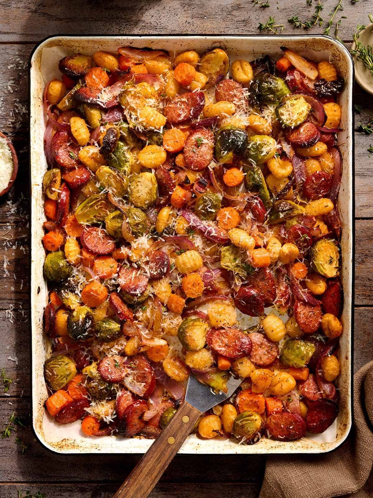 Gnocchi with Sausage and Fall Vegetables