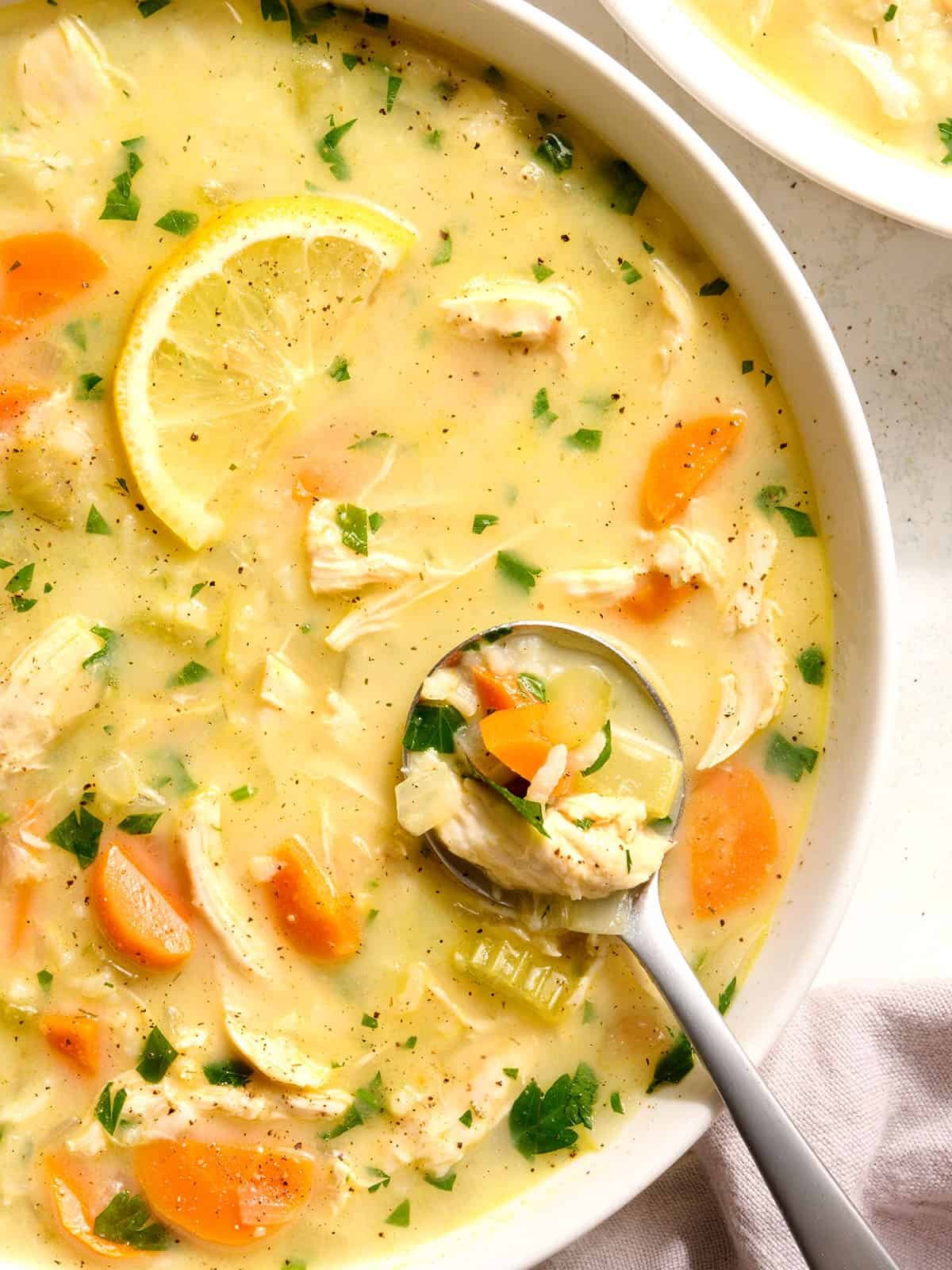 Easy Greek Chicken Soup Recipe