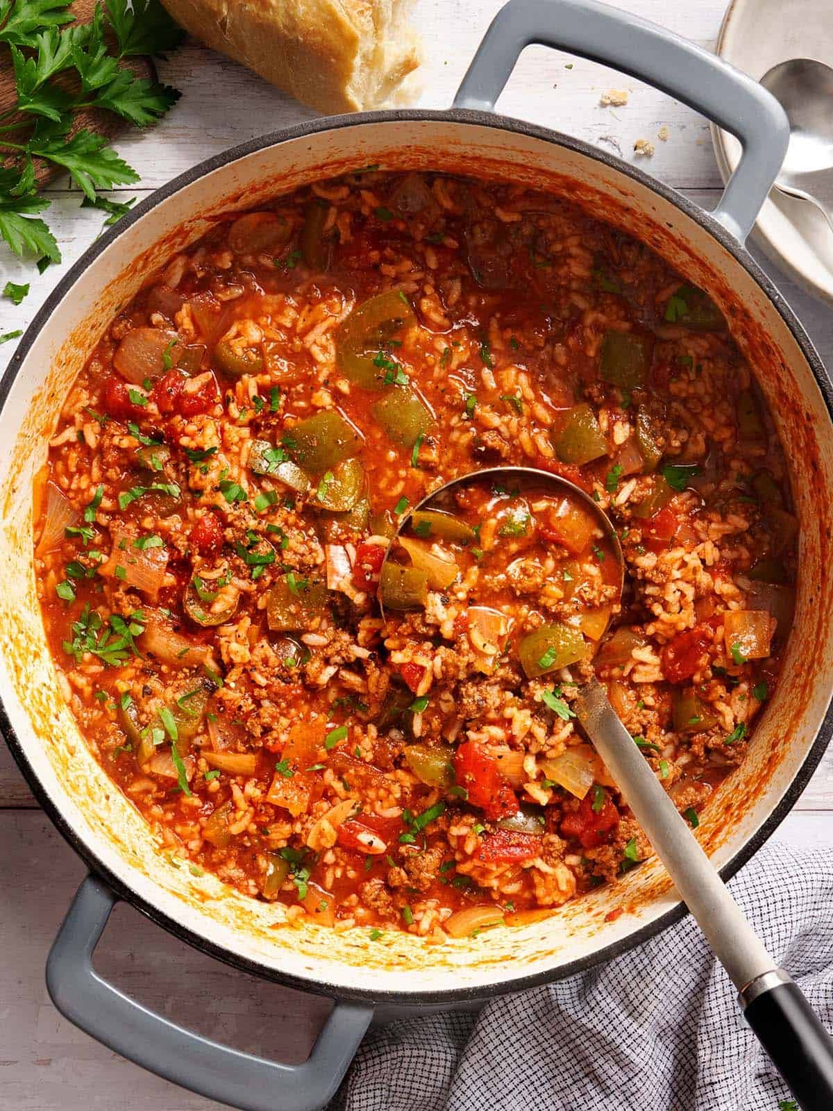 Easy Stuffed Pepper Soup Recipe in 45 Minutes